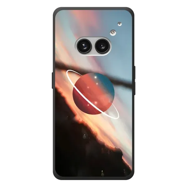 Чехол с рисунком «Сатурн» для Nothing Phone (2a) Plus Чехол с рисунком «Сатурн» для Nothing Phone (2a) Plus