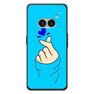 Чохол (Знак сердечка) для Nothing Phone (2a) Plus (Сердечко на синоьому)