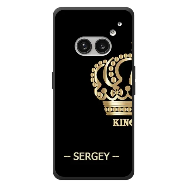 Чехол с рисунком «SERGEY» для Nothing Phone (2a) Plus Чехол с рисунком «SERGEY» для Nothing Phone (2a) Plus