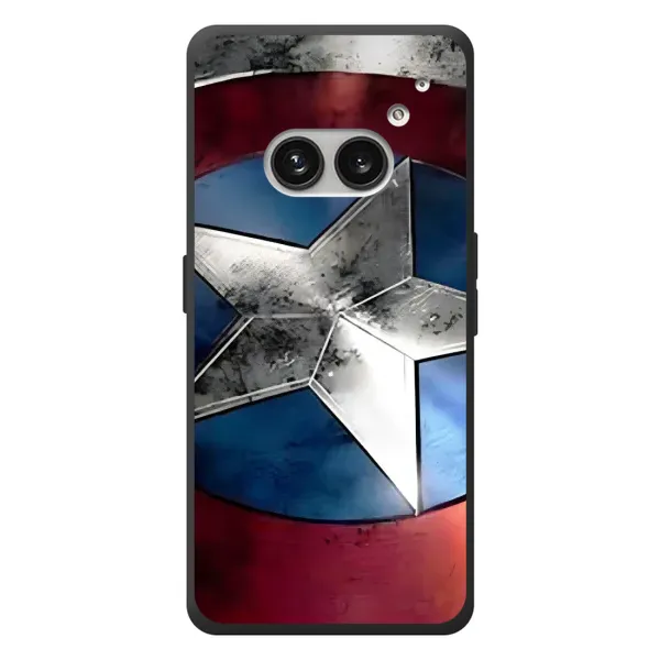 Чохол з малюнком «Щит Капітана Америки» для Nothing Phone (2a) Plus Чохол з малюнком «Щит Капітана Америки» для Nothing Phone (2a) Plus