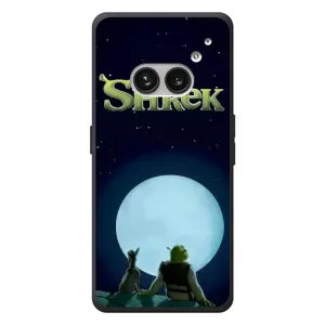 Друкований чохол з принтом Шрек для Nothing Phone (2a) Plus (Шрек на місяці)