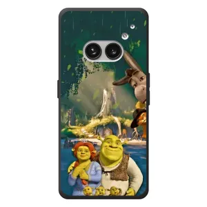 Друкований чохол з принтом Шрек для Nothing Phone (2a) Plus (Шрек і Фіона)