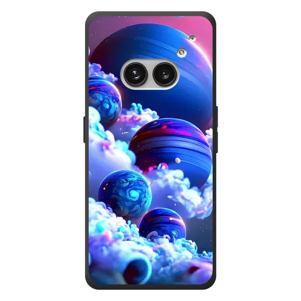 Чохол з малюнком «Сині планети» для Nothing Phone (2a) Plus Чохол з малюнком «Сині планети» для Nothing Phone (2a) Plus