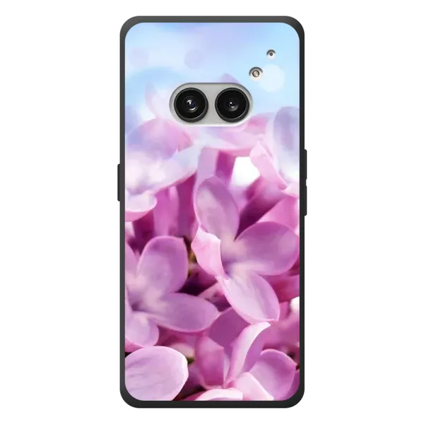 Чехол с рисунком «Сиреневые цветы» для Nothing Phone (2a) Plus Чехол с рисунком «Сиреневые цветы» для Nothing Phone (2a) Plus