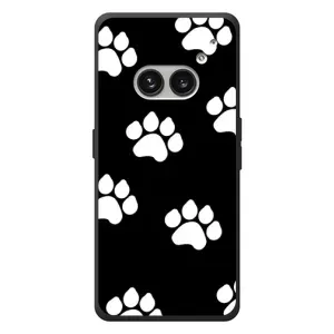 Бампер для Nothing Phone (2a) Plus с картинкой "Песики" (Следы собак)
