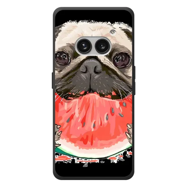 Чехол с рисунком «Смешной Мопс» для Nothing Phone (2a) Plus Чехол с рисунком «Смешной Мопс» для Nothing Phone (2a) Plus