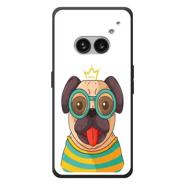 Чехол с рисунком «Собака Король» для Nothing Phone (2a) Plus Чехол с рисунком «Собака Король» для Nothing Phone (2a) Plus