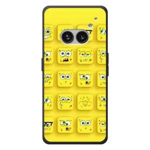 Силиконовый чехол Спанч Боб на Nichts Telefon (2а) Plus (Спанч-БОБ)