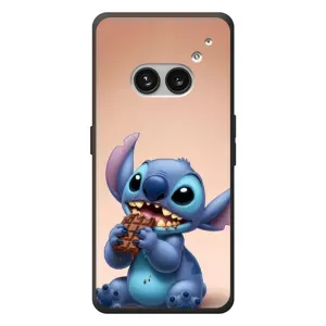 Чехол с рисунком Стич для Nothing Phone (2a) Plus (Стич с шоколадом)