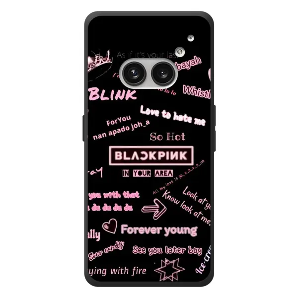 Чехол с рисунком «Стиль блэкпинг» для Nothing Phone (2a) Plus Чехол с рисунком «Стиль блэкпинг» для Nothing Phone (2a) Plus