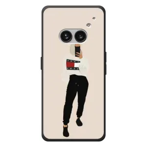 Силиконовый Чехол на Nothing Phone (2a) Plus с картинкой Стильных Девушек (Стильная)