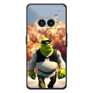 Друкований чохол з принтом Шрек для Nothing Phone (2a) Plus (Епічний вибух Шрек)