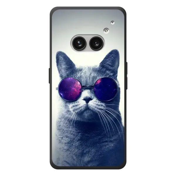 Чехол с рисунком «Стильный КОТ» для Nothing Phone (2a) Plus Чехол с рисунком «Стильный КОТ» для Nothing Phone (2a) Plus