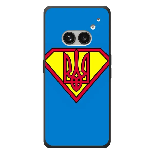 Чехол с рисунком «Super - Герб» для Nothing Phone (2a) Plus Чехол с рисунком «Super - Герб» для Nothing Phone (2a) Plus