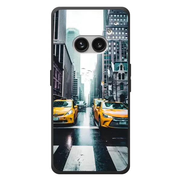 Чехол с рисунком «Такси» для Nothing Phone (2a) Plus Чехол с рисунком «Такси» для Nothing Phone (2a) Plus