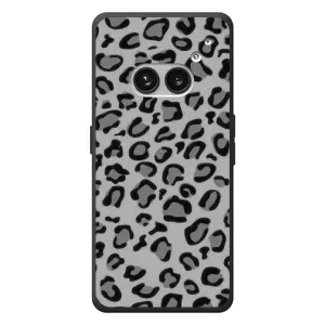 Чехол с леопардовым принтом на Nothing Phone (2a) Plus (Темный леопрад)