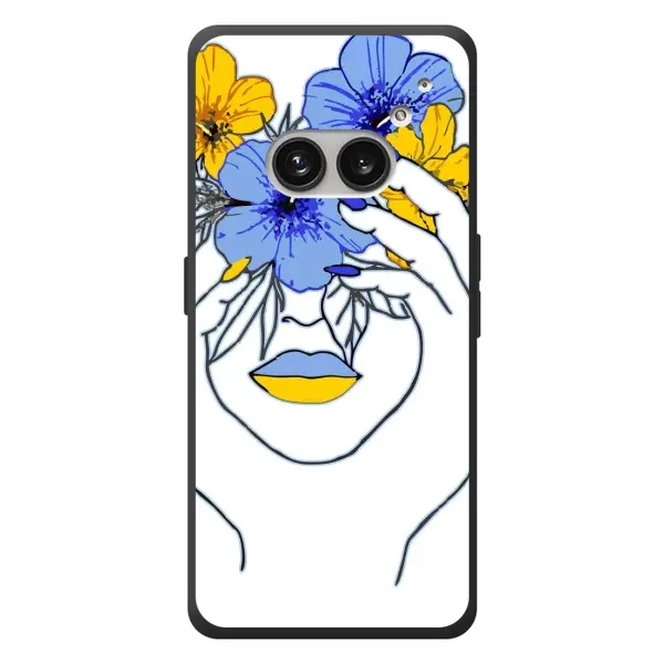 Чехол с рисунком «Украинка на всю голову» для Nothing Phone (2a) Plus Чехол с рисунком «Украинка на всю голову» для Nothing Phone (2a) Plus