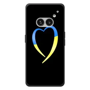 Силиконовый Чехол на Nothing Phone (2a) Plus (Я-Украина) (Украинское сердце)