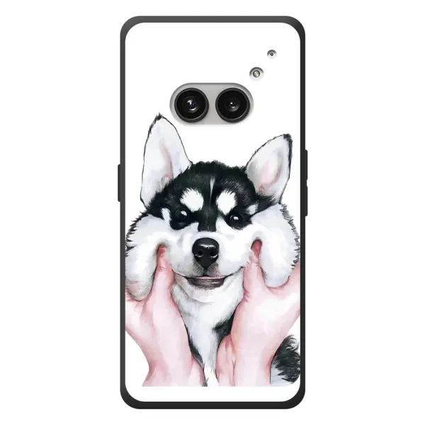Чехол с рисунком «Собака Хаски» для Nothing Phone (2a) Plus Чехол с рисунком «Собака Хаски» для Nothing Phone (2a) Plus