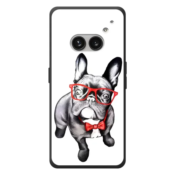 Чехол с рисунком «В очках» для Nothing Phone (2a) Plus Чехол с рисунком «В очках» для Nothing Phone (2a) Plus