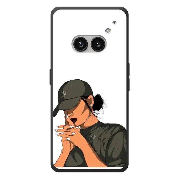 Чехол с рисунком «В зеленом» для Nothing Phone (2a) Plus