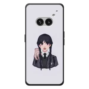 Чехлы с принтом Уэнсдей на Nothing Phone (2a) Plus (Вещь Венсдей)