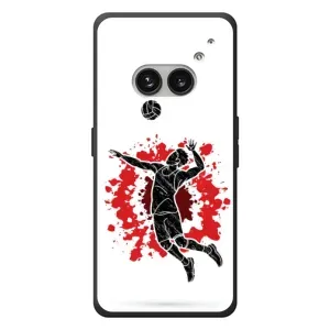 Чохли з прінтом Спортивна тематика для Nothing Phone (2a) Plus (Волейболіст)