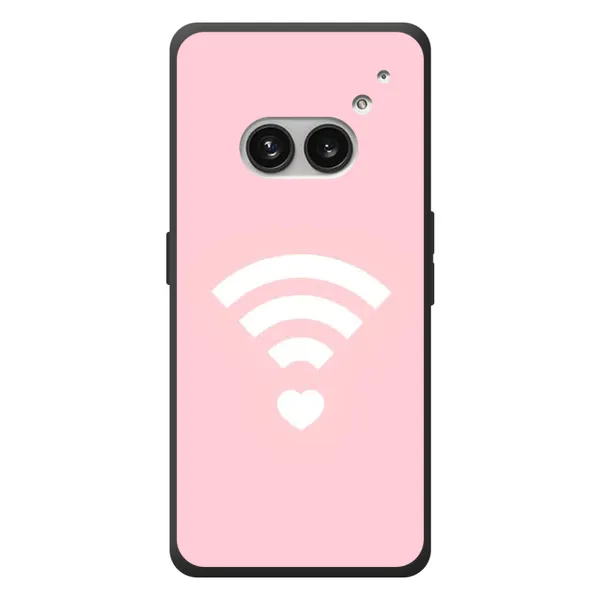 Чехол с рисунком «WiFi Love» для Nothing Phone (2a) Plus Чехол с рисунком «WiFi Love» для Nothing Phone (2a) Plus
