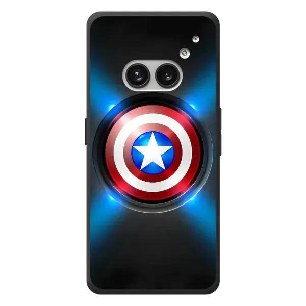 Чохол з малюнком «Яскраий Щит Капітана» для Nothing Phone (2a) Plus Чохол з малюнком «Яскраий Щит Капітана» для Nothing Phone (2a) Plus