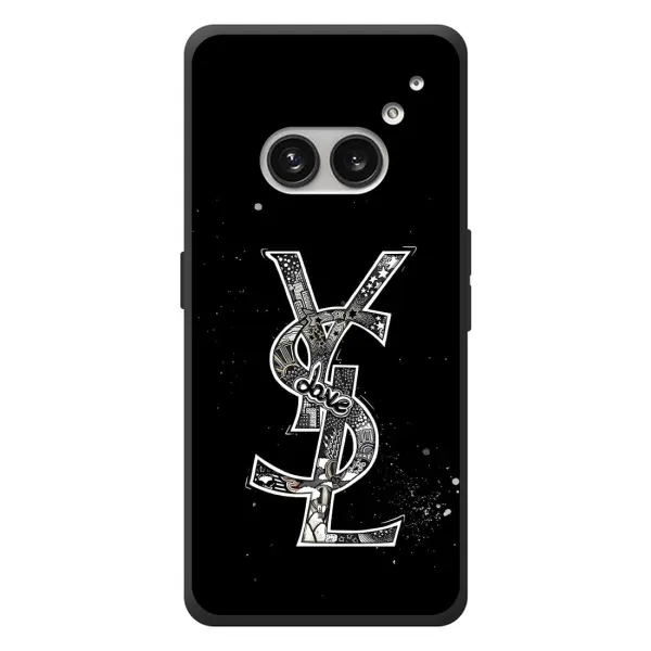 Чехол с рисунком «YSL» для Nothing Phone (2a) Plus