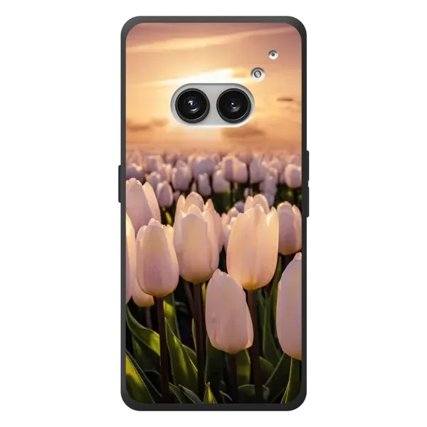 Чехол с рисунком «Закат с цветами» для Nothing Phone (2a) Plus Чехол с рисунком «Закат с цветами» для Nothing Phone (2a) Plus