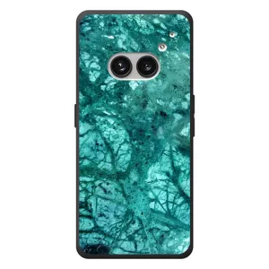 Чехлы с тематикой "Мрамор" на Nichts Telefon (2а) Plus (Зеленый мрамор)