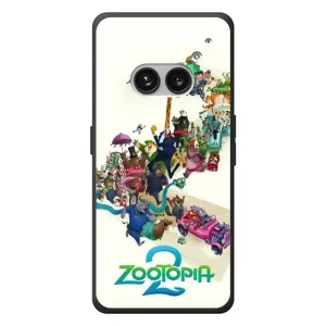 Силиконовый чехол с принтом Зоотрополіс для Nothing Phone (2a) Plus (Зоотрополис логотип)
