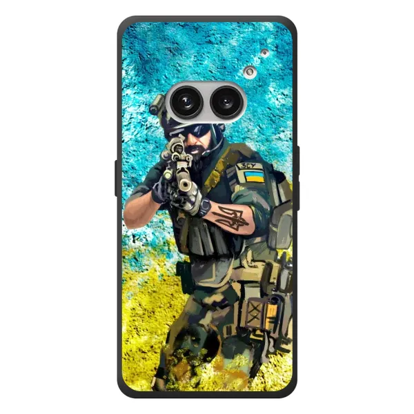 Чохол з малюнком «ЗСУ ВОЇН» для Nothing Phone (2a) Plus Чохол з малюнком «ЗСУ ВОЇН» для Nothing Phone (2a) Plus