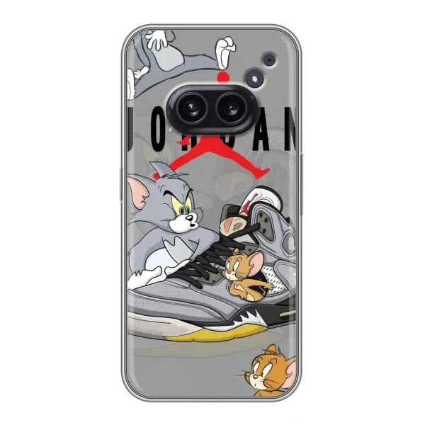 Чехол с рисунком «Air Jordan» для Nothing Phone 2a Чехол с рисунком «Air Jordan» для Nothing Phone 2a