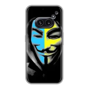 Чехол с Украинской символикой на Насинг Фон 2а (Анонимус патриот)