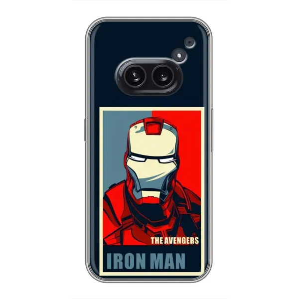 Чехол с рисунком «Art Iron man» для Nothing Phone 2a Чехол с рисунком «Art Iron man» для Nothing Phone 2a
