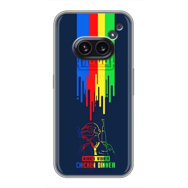 Чехол с рисунком «Арт Пабг» для Nothing Phone 2a Чехол с рисунком «Арт Пабг» для Nothing Phone 2a