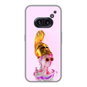 Чехол с Прикольным принтом на Nothing Phone 2a (АРТ Статуя)