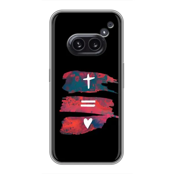 Чехол с рисунком «Атрибутика» для Nothing Phone 2a Чехол с рисунком «Атрибутика» для Nothing Phone 2a