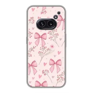 Чехол банты для Nothing Phone 2a (Банты с цветами)