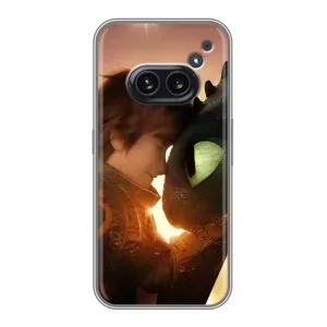 Чехол дракон Беззубик для Nothing Phone 2a (Беззубик и Иккинг)