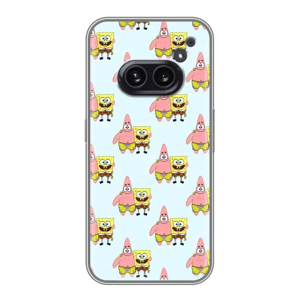 Чехол с рисунком «Боб и Патрик» для Nothing Phone 2a Чехол с рисунком «Боб и Патрик» для Nothing Phone 2a