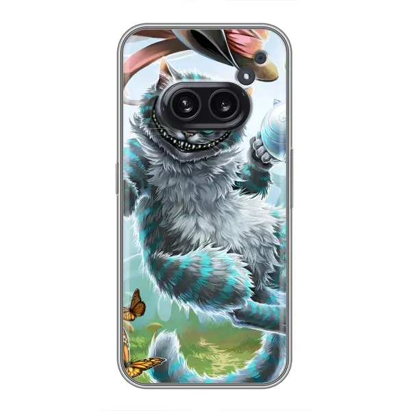 Чехол с рисунком «Чеширский КОТИК» для Nothing Phone 2a Чехол с рисунком «Чеширский КОТИК» для Nothing Phone 2a