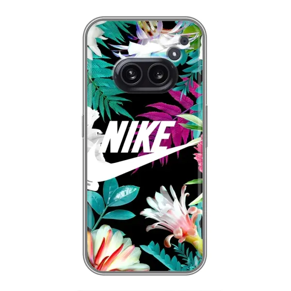Чехол с рисунком «Цветочный Nike» для Nothing Phone 2a Чехол с рисунком «Цветочный Nike» для Nothing Phone 2a