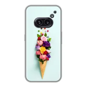 Чохли з тематикою "КВІТИ" на Nothing Phone 2a (Квітка-морозиво)