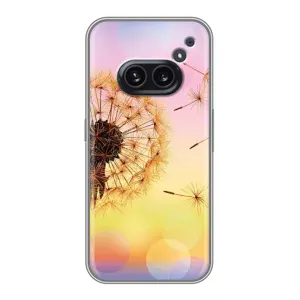 Силіконовий Чохол з кульбабками на Nothing Phone 2a (Квітка-кульбаба)
