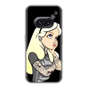 Чехол Стильные девушки на Nothing Phone 2a (Девушка обиделась)