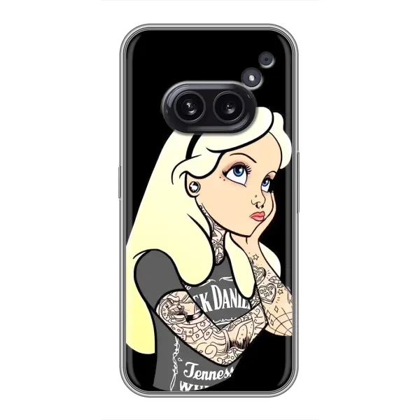 Чехол с рисунком «Девушка обиделась» для Nothing Phone 2a Чехол с рисунком «Девушка обиделась» для Nothing Phone 2a