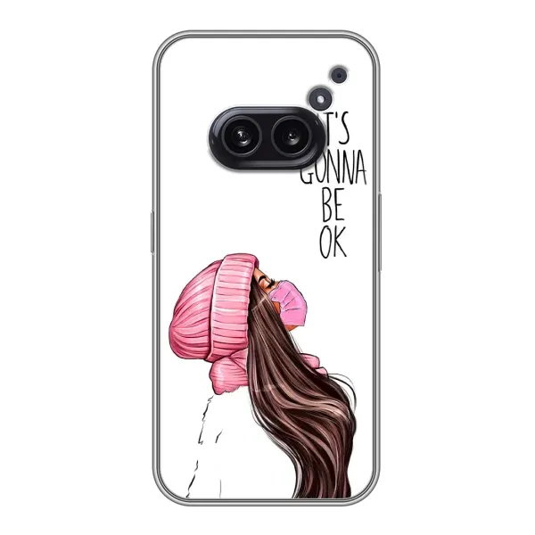 Чехол с рисунком «Девушка в маске» для Nothing Phone 2a Чехол с рисунком «Девушка в маске» для Nothing Phone 2a